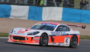 Tecserv sponsored GInetta G55 racecar
