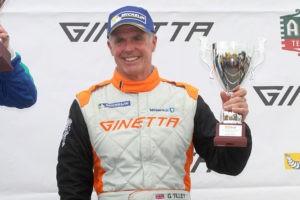 Grahame Tilley (GBR) Raw Motorsport Ginetta G55 achieves two podium positions