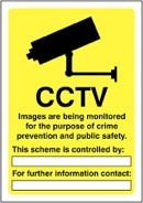 CCTV Workplace Laws sign